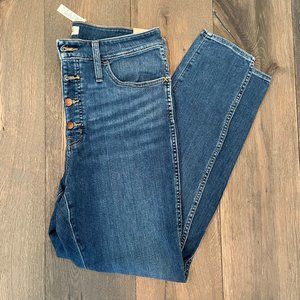 NWT Madewell - Size 31 Tall Curvy Roadtripper Supersoft Skinny Jeans